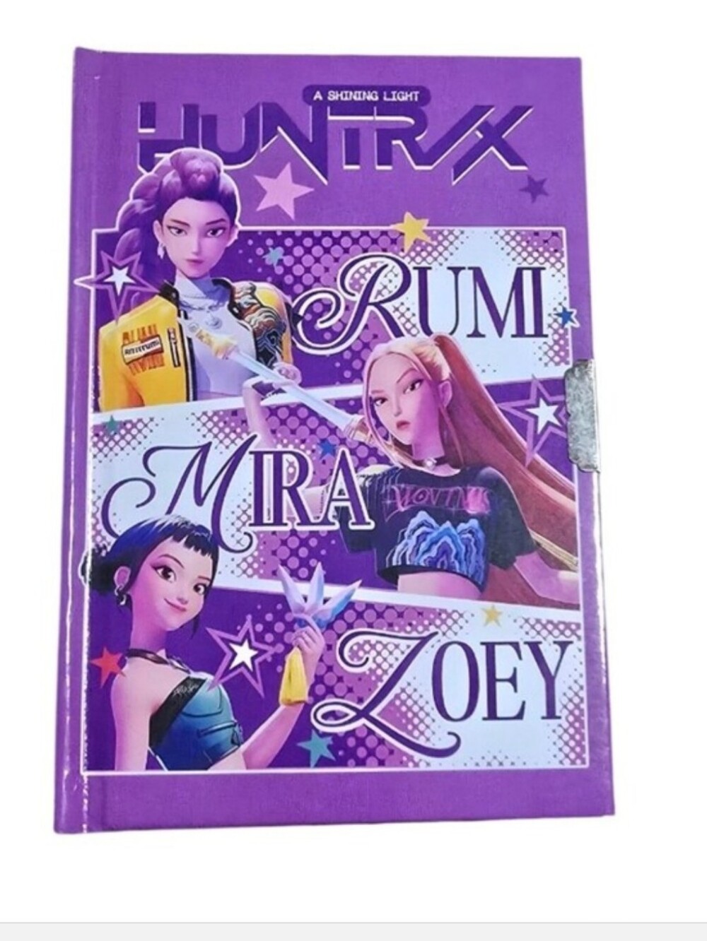 K-pop A Shining Light Huntr/hardcover Diaries Book- With Key Bobrant K-pop